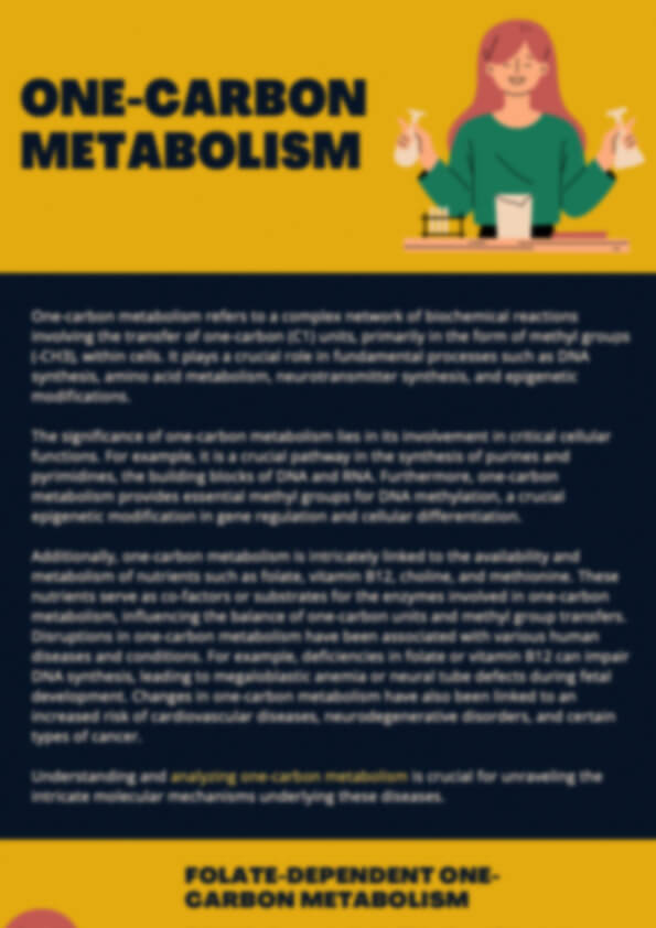 One-Carbon Metabolism Analysis
