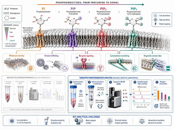 Phospholipid annotation pyramid showing evidence levels