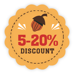 5-20% Discount