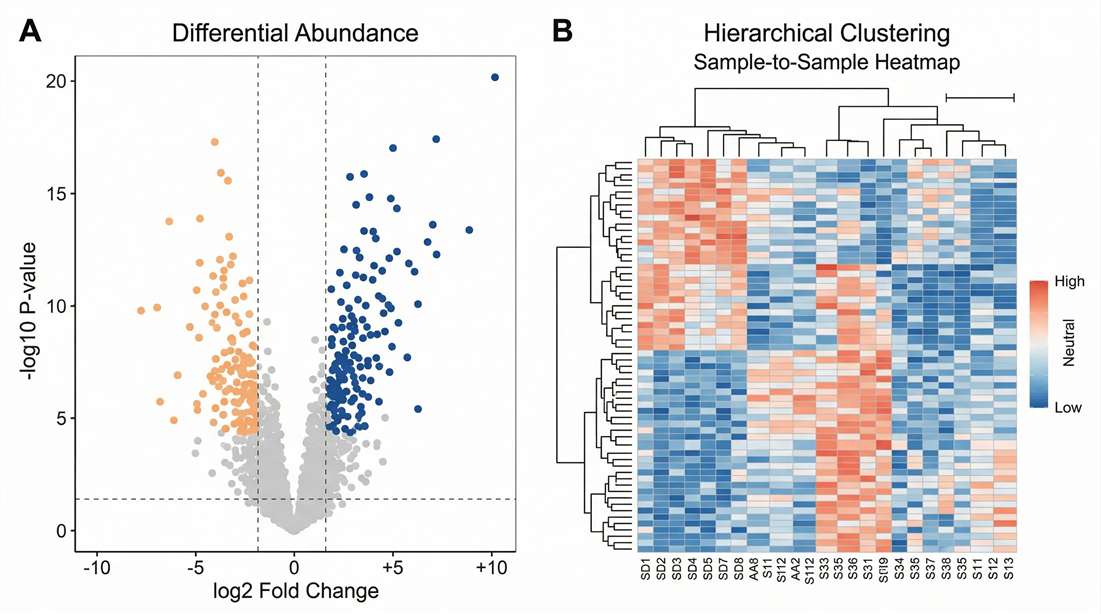 High-Resolution Volcano Plot