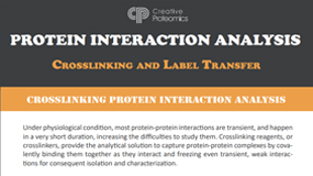 Label Transfer & Crosslinking Protein Interaction Analysis