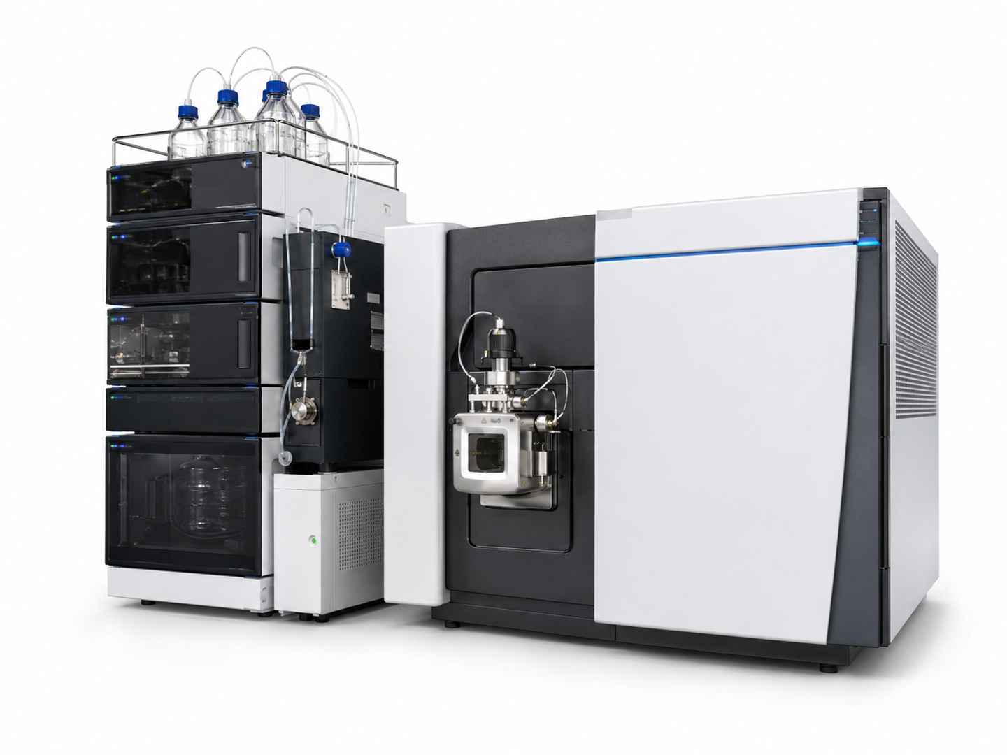nanoLC-MS/MS instrument system used for endogenous peptidomics analysis