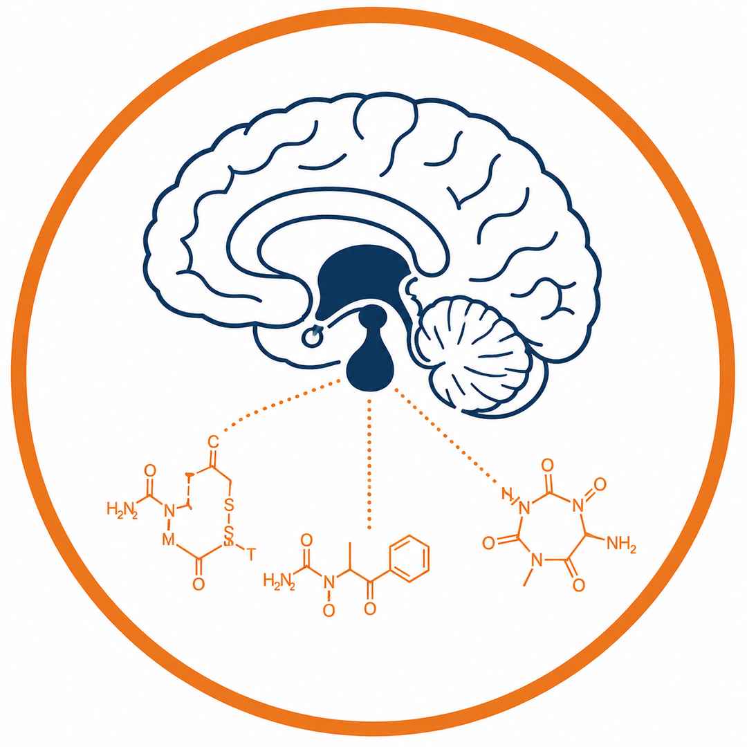 Neuroendocrine research icon