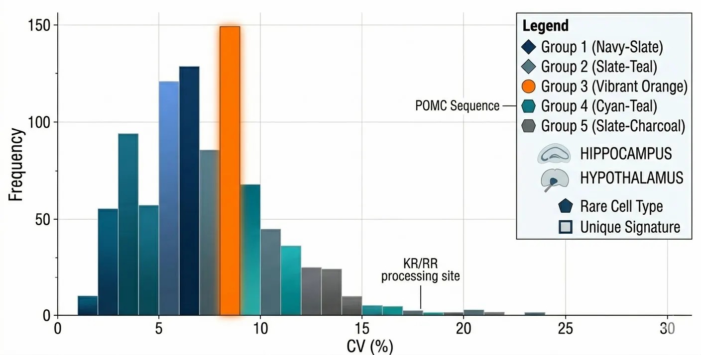 Histogram of CV values