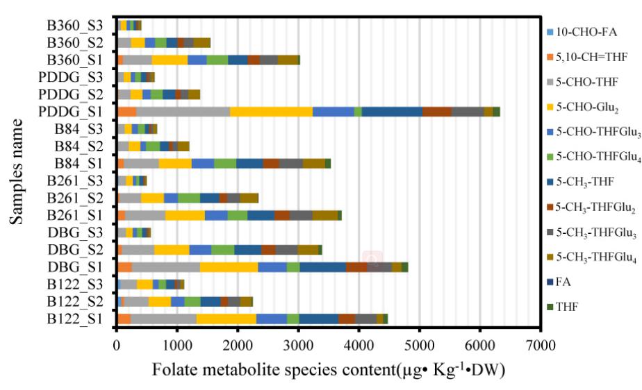 Changes of content of starch and sucrose in mother scales and bulblets of L. davidii var. unicolor.