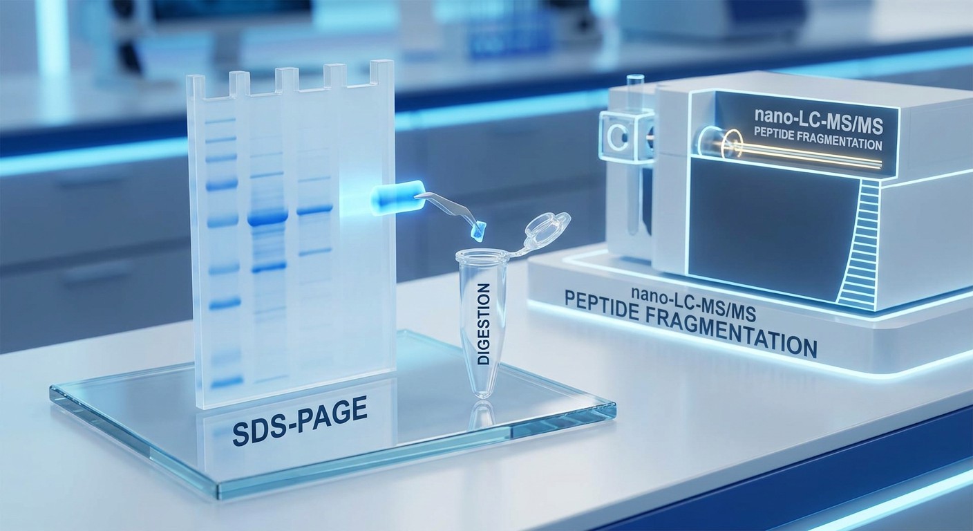 Can You Sequence a Protein from an SDS-PAGE Band? LC-MS/MS Guide