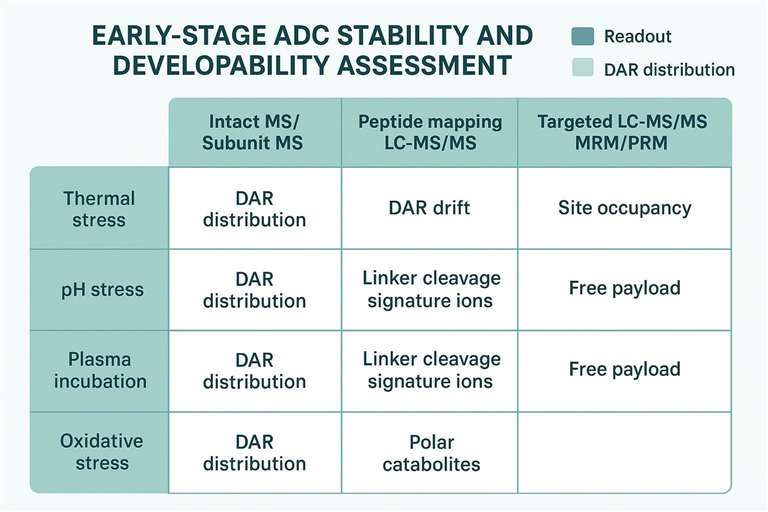 Dual-pathway LC–MS workflow for cleavable versus non-cleavable linker ADC stability testing