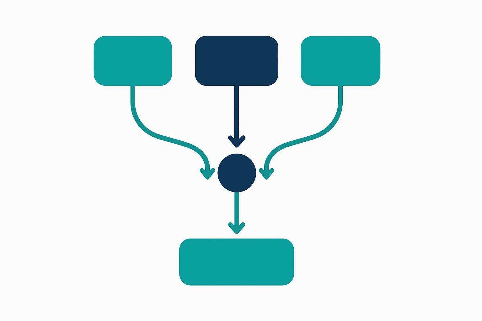 Evidence integration schematic connecting nanopore signal evidence, LC-MS/MS peptide evidence, protein databases, spectral libraries, and bioinformatics into a unified protein interpretation model