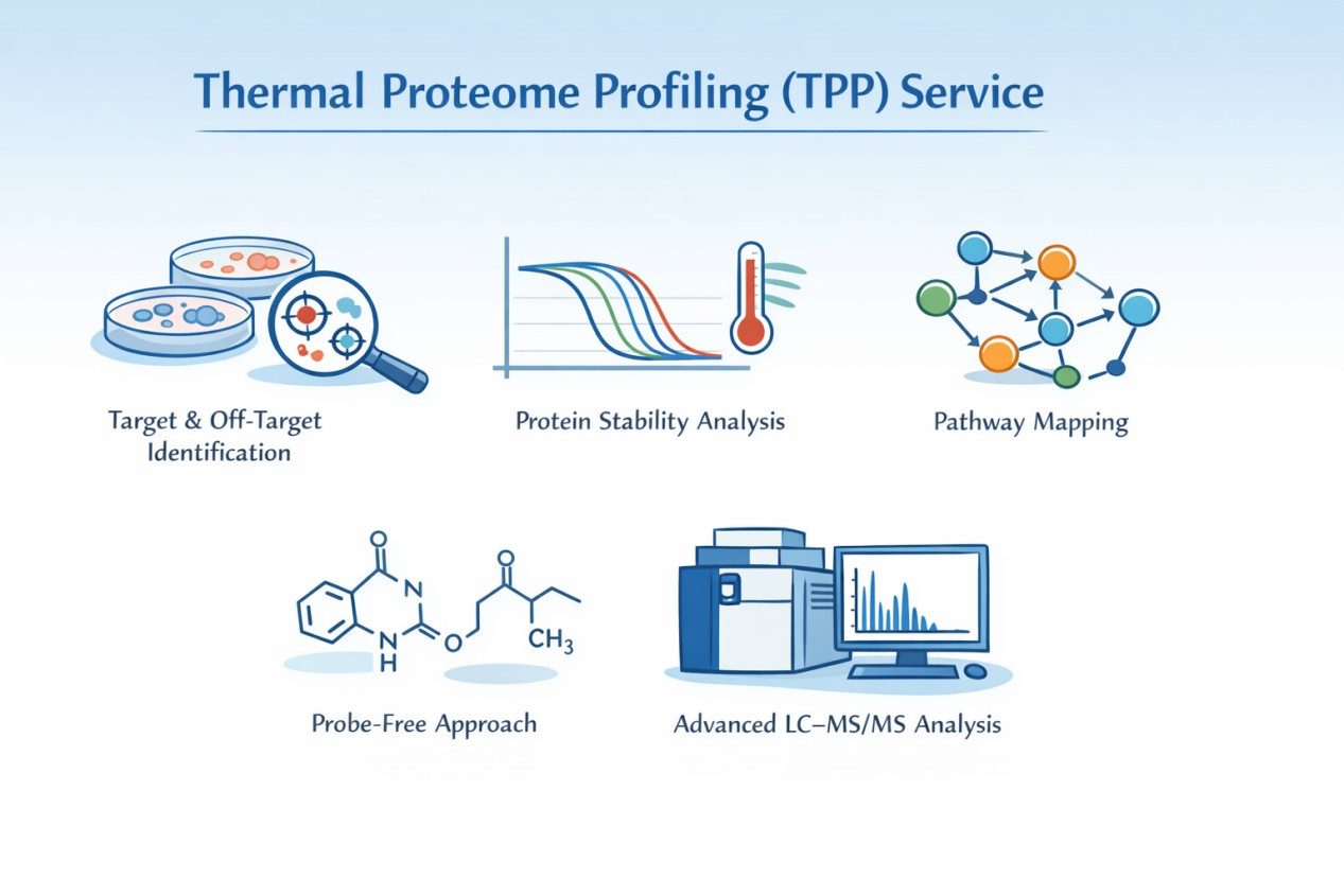 Creative Proteomics' Thermal Proteome Profiling Service.