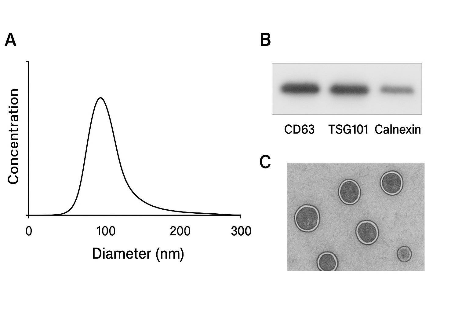 Exosome Characterization Techniques: NTA, WB, TEM, and SP-IRIS