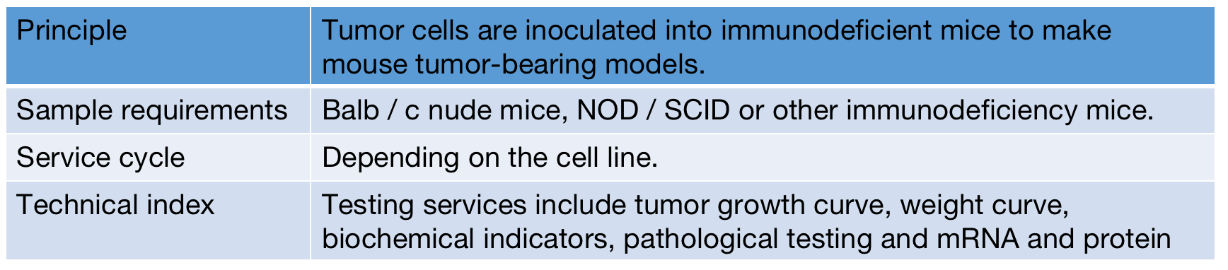 Tumor Animal Models