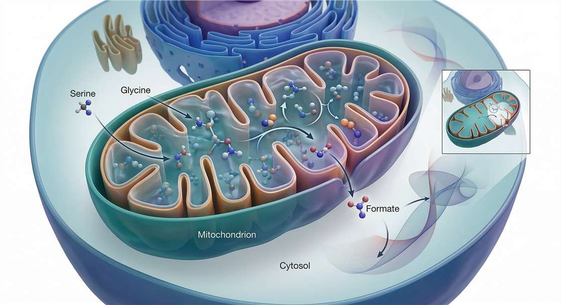 Compartmentalization of One-Carbon Metabolism Between Mitochondria and Cytosol in Eukaryotic Cells