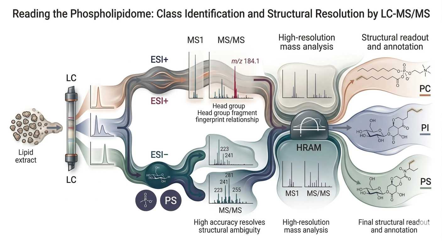 Reading the Phospholipidome: Class Identification and Structural Resolution by LC-MS/MS