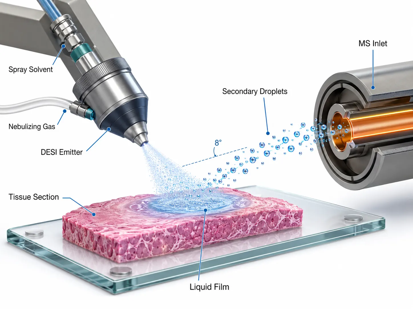 DESI Mass Spectrometry Imaging: Ambient Ionization for Tissue Analysis from Cancer Margins to Spatial Transcriptomics Integration