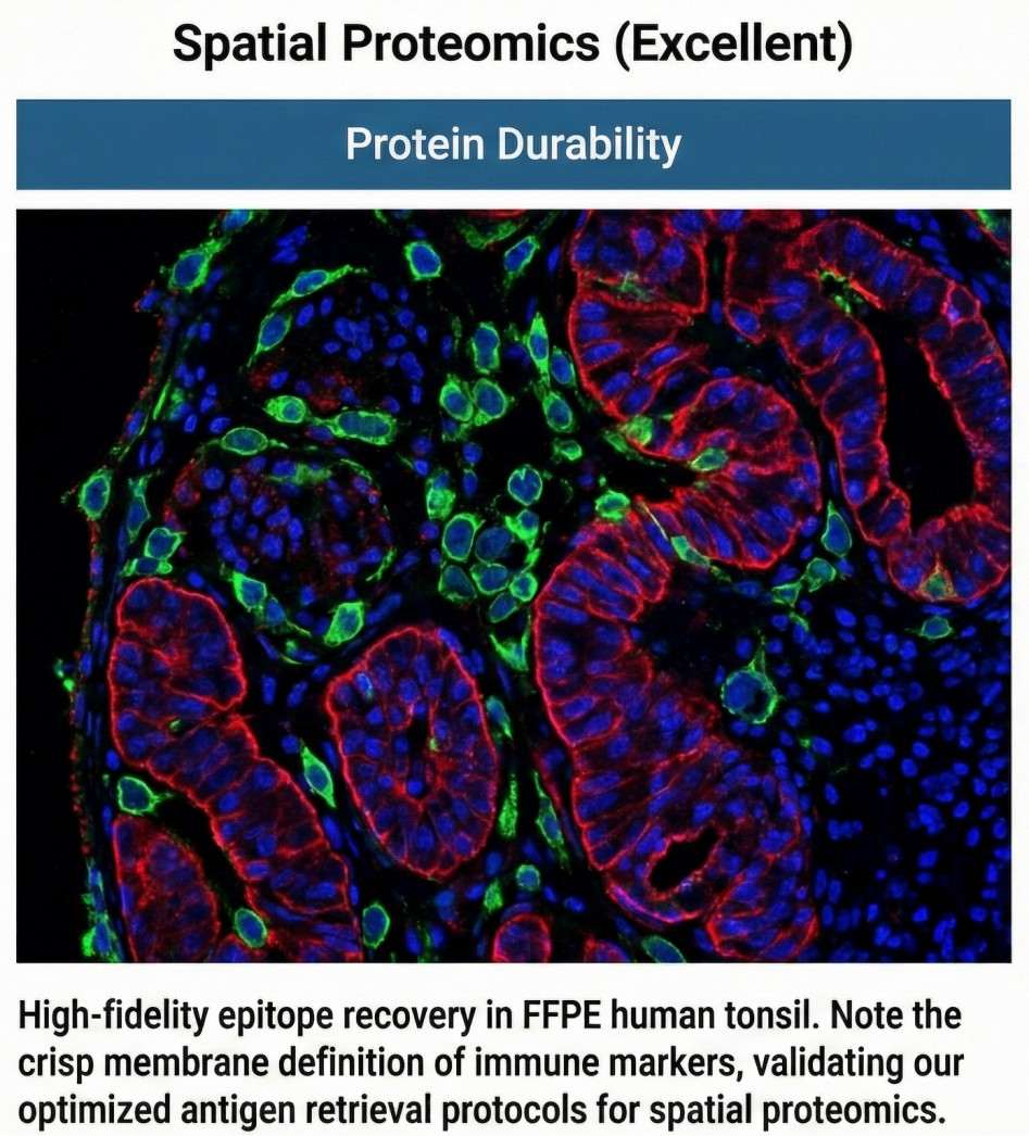FFPE for spatial proteomics
