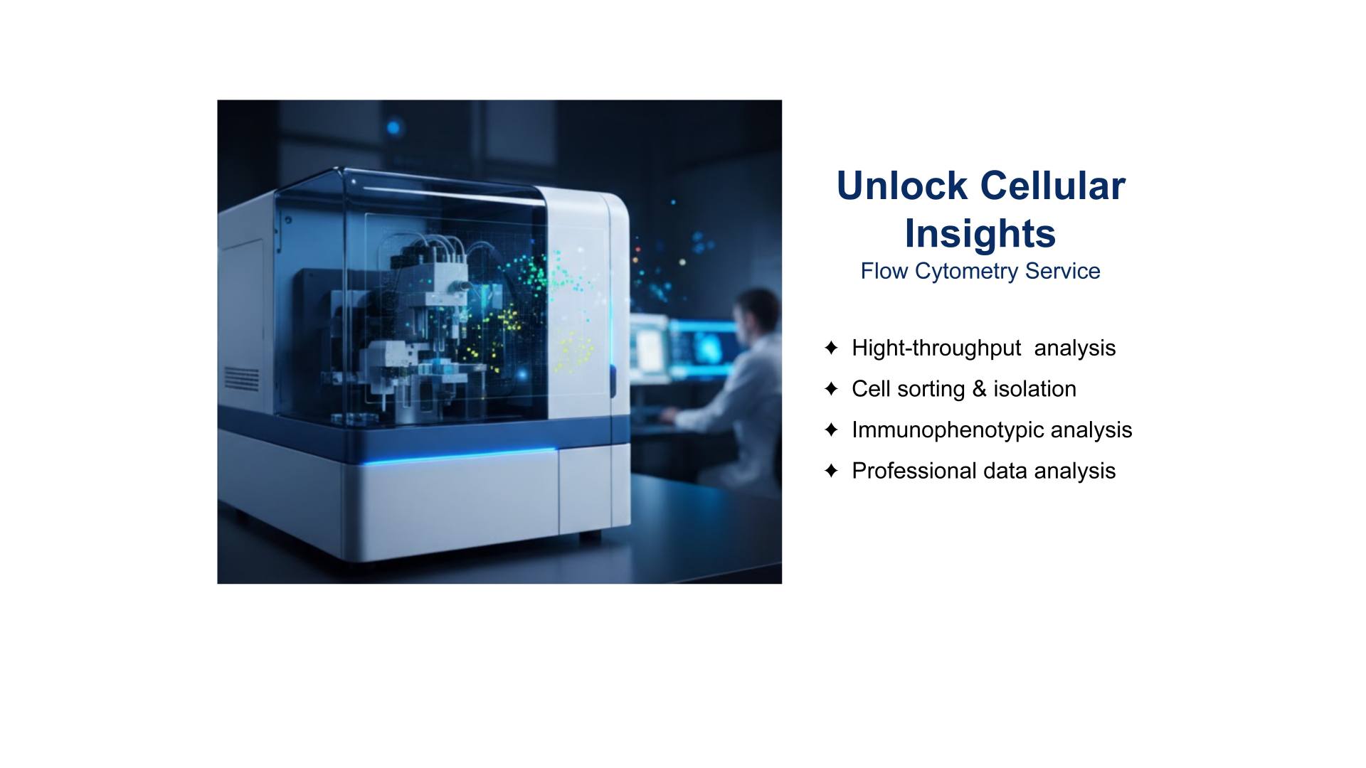 Flow Cytometry service in our company