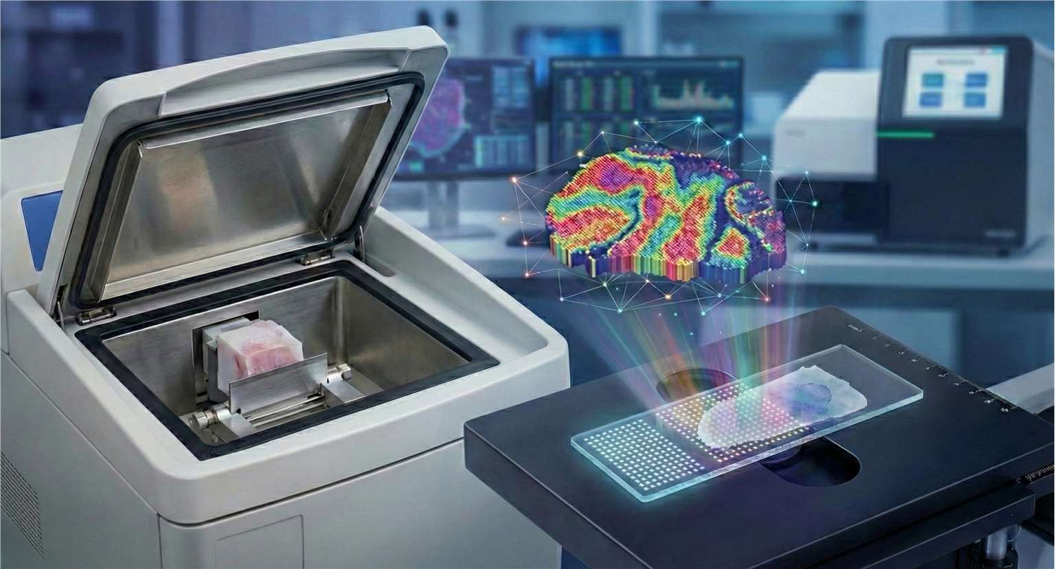 main picture of FF Tissue Spatial Transcriptomics