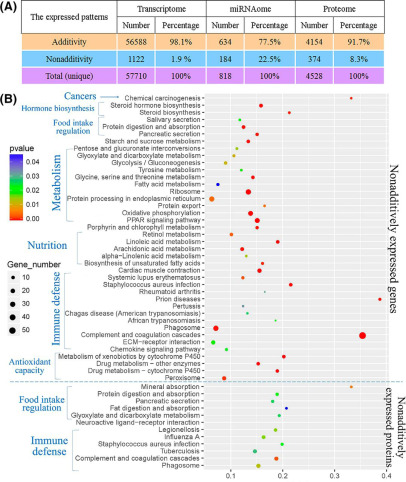 Integrated Analysis of Transcriptomics, miRNA, and Proteomics in Cellular Regulation