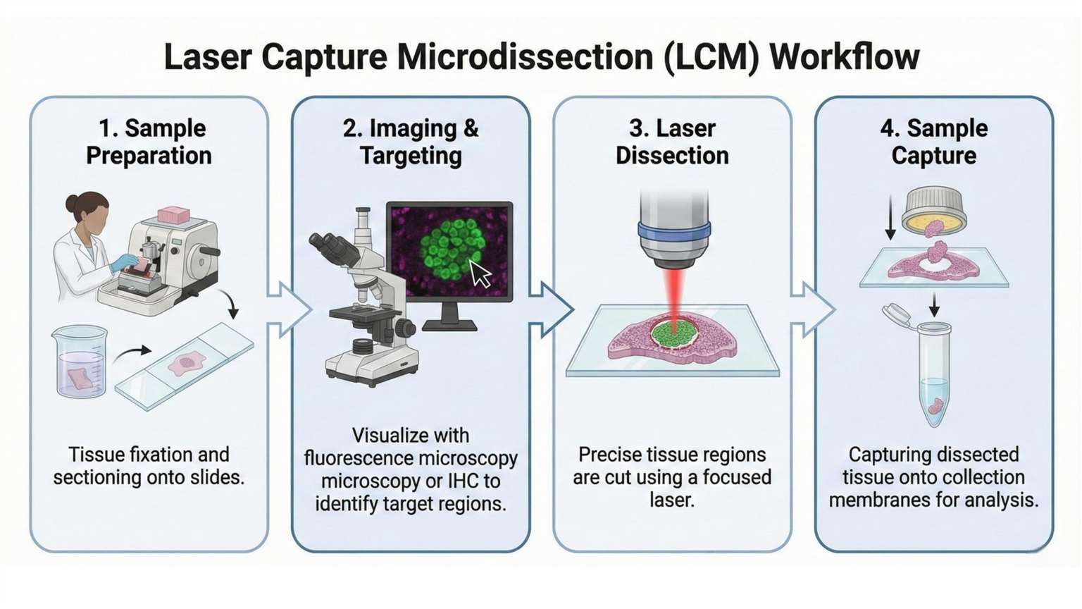 laser capture microdissection workflow