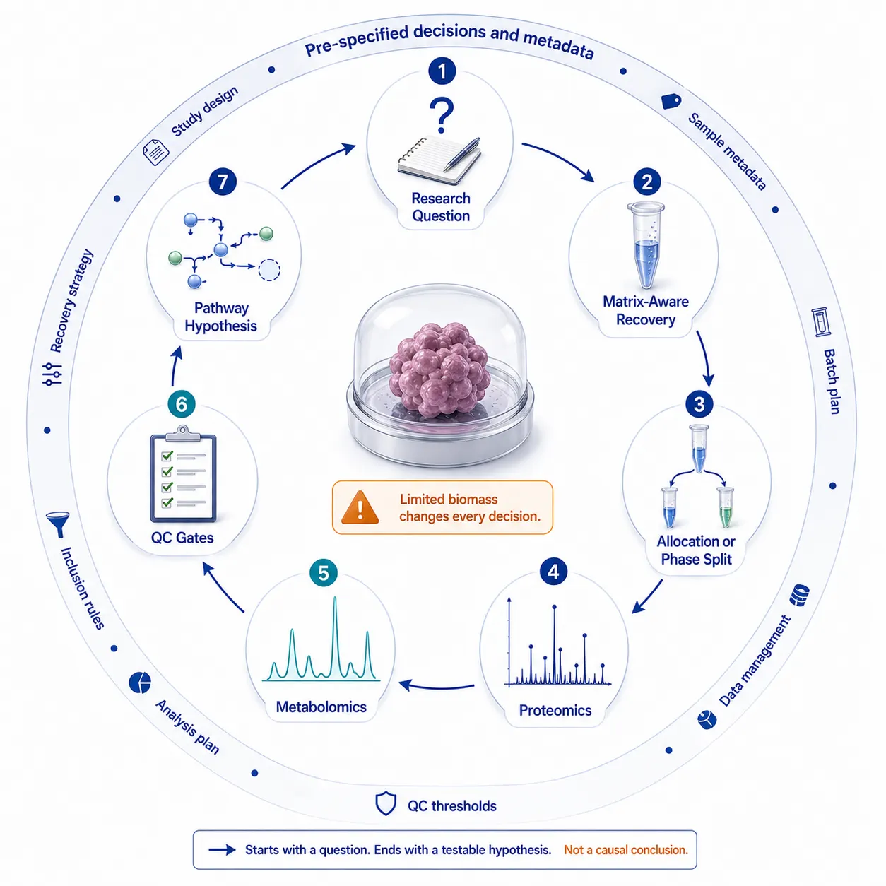 Proteomics and Metabolomics from the Same Organoid Sample: Extraction, Allocation, and Integration Decisions