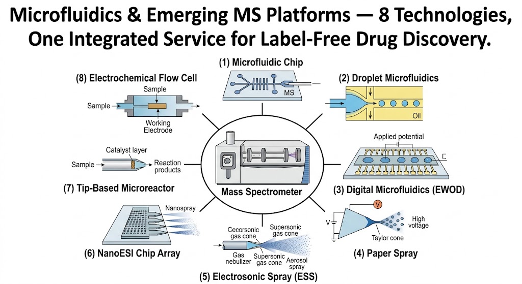 Microfluidics & Emerging MS Platforms integrated technology overview
