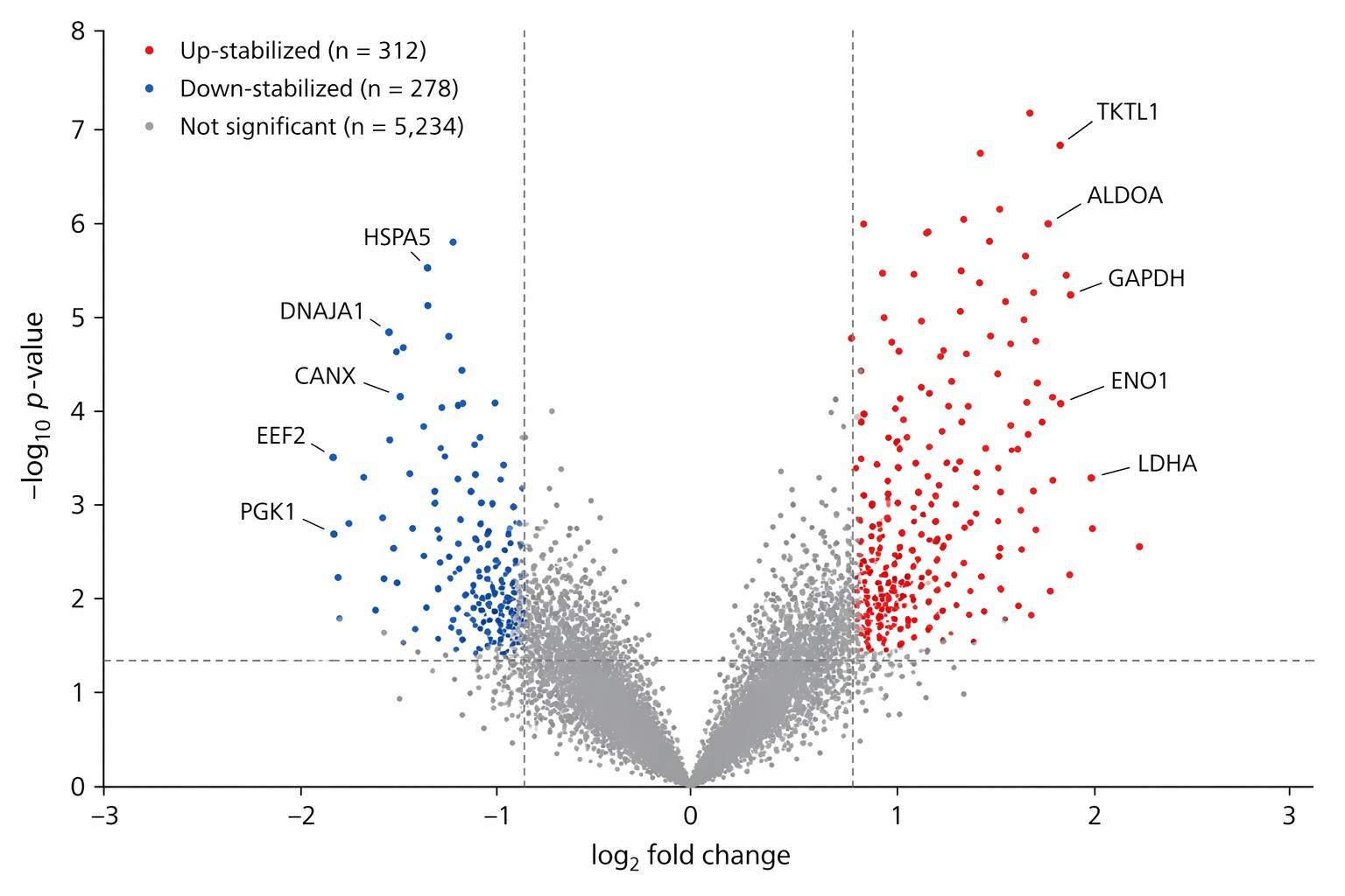 Melting curves and dose–response stability curves for protein targets
