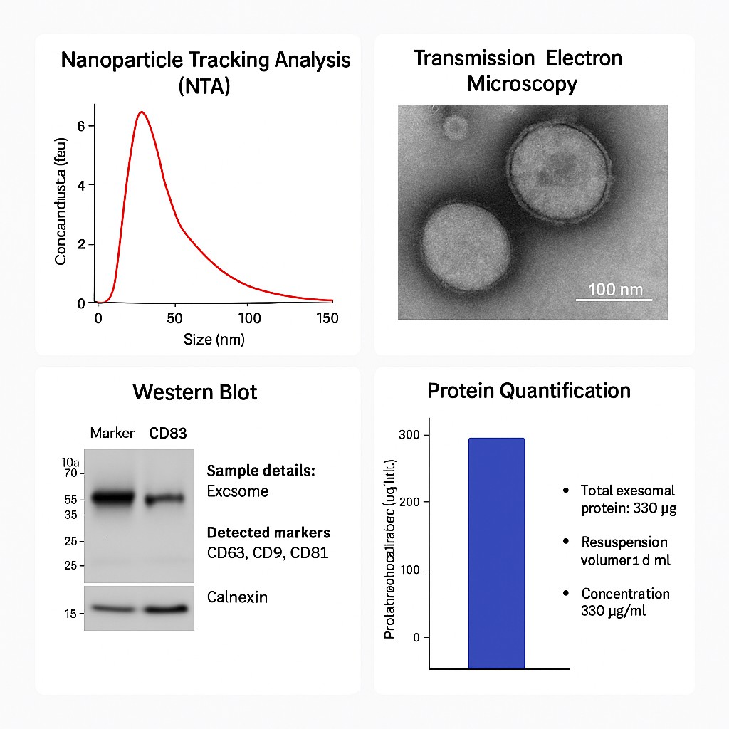 DEMO results of Exosome Isolation 