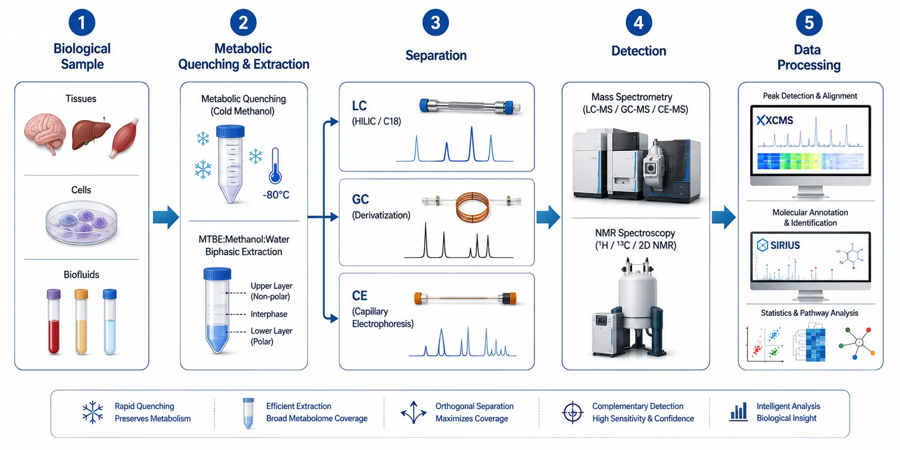 Figure 1: Metabolomics Analytical Pipeline Flowchart