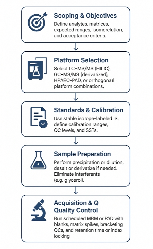 Sugar Alcohols Analysis Workflow