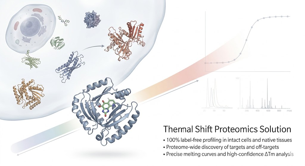 Thermal Shift Proteomics Services: Label-Free Target Discovery