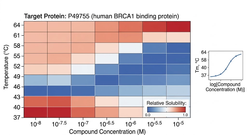 2D-TPP Affinity Heatmaps