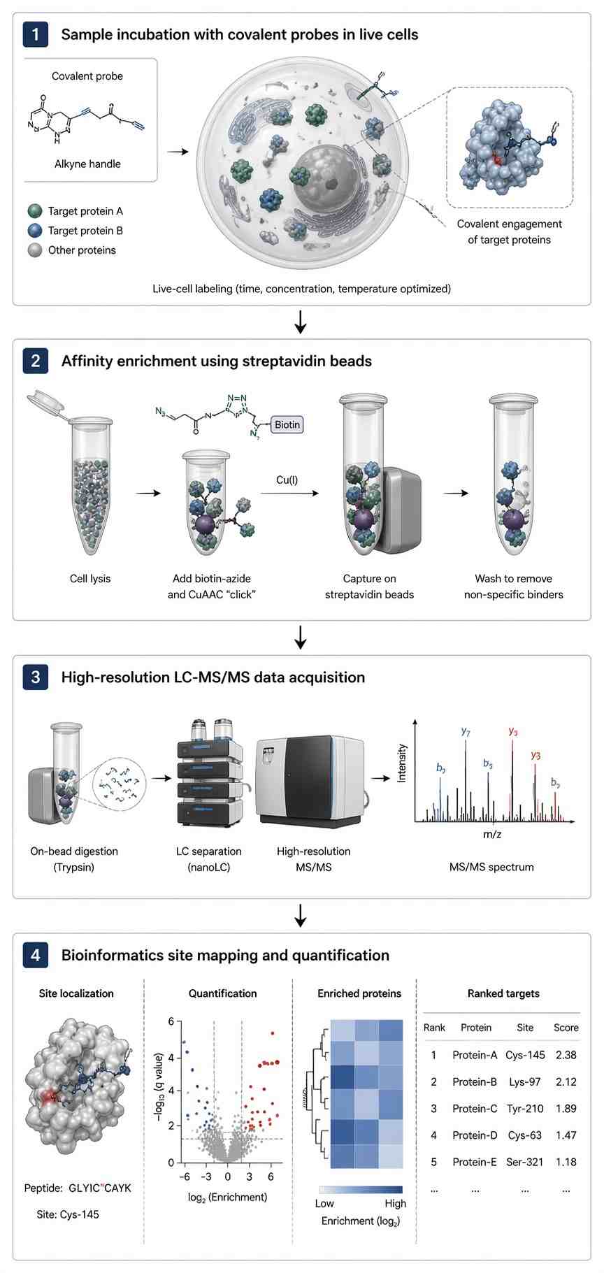 Reactive Residue Profiling Service platform diagram featuring multi-residue coverage, complex matrix adaptability, and actionable data deliverables.