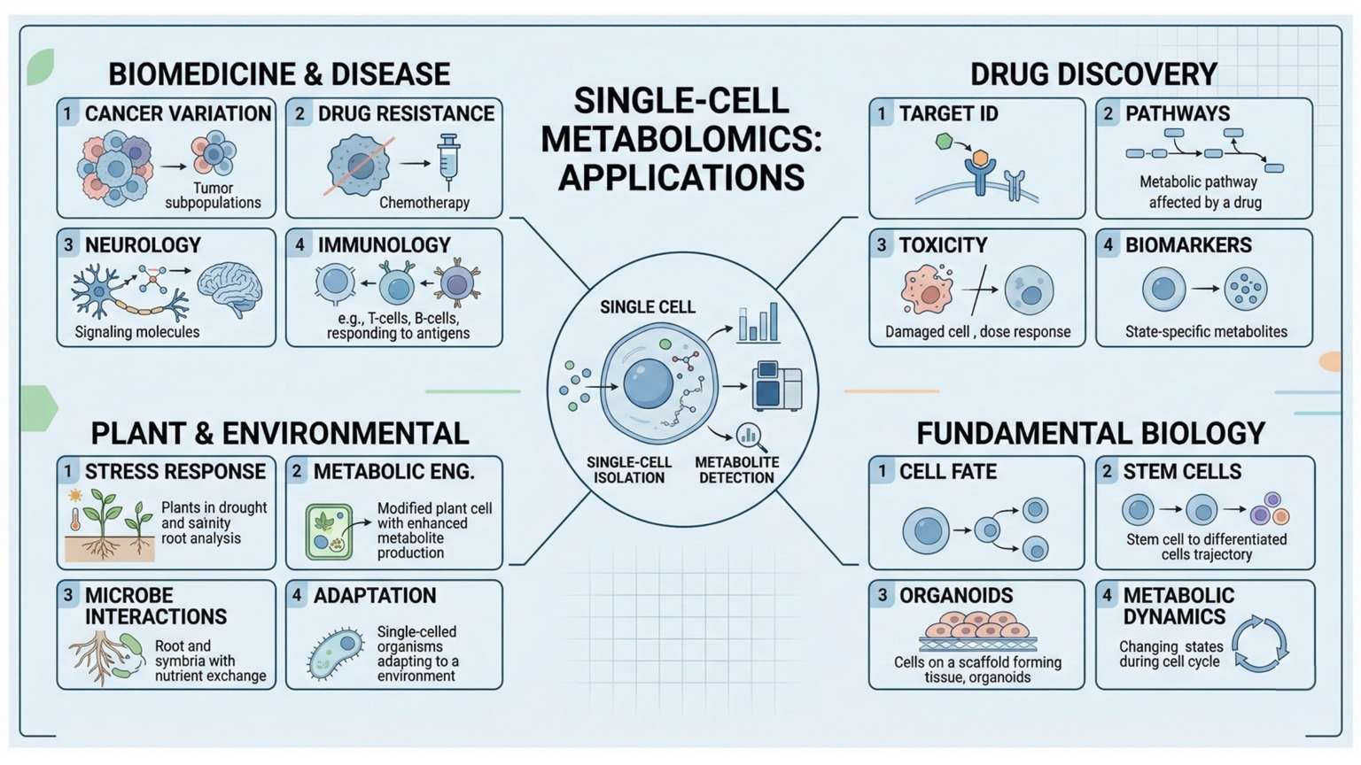 applications of single cell metabolomics