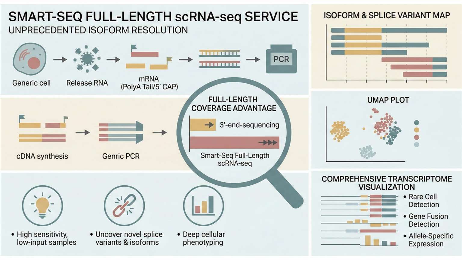 graphical abstract of Smart-Seq Full-Length scRNA-seq