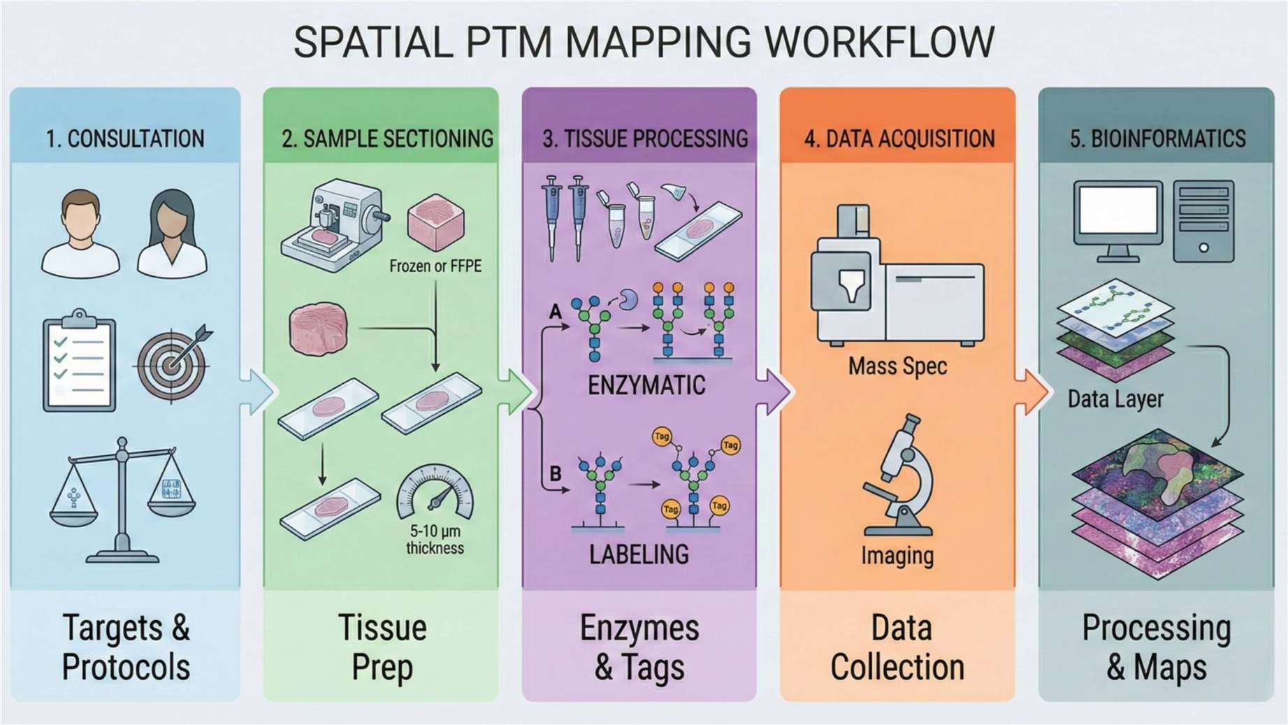 Spatial PTM Mapping workflow
