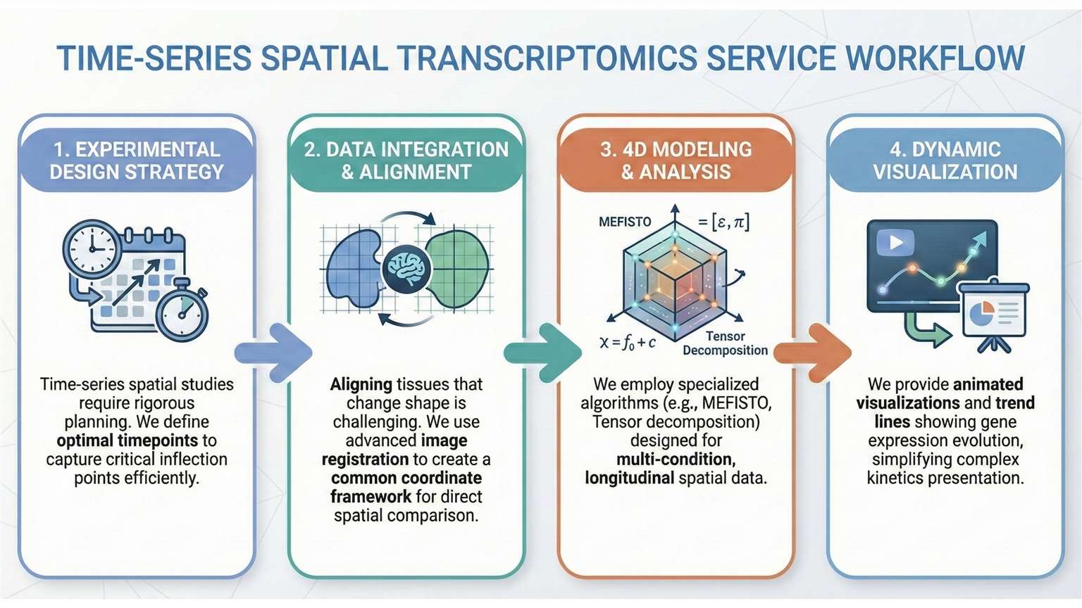 workflow of time-series spatial transcriptomics