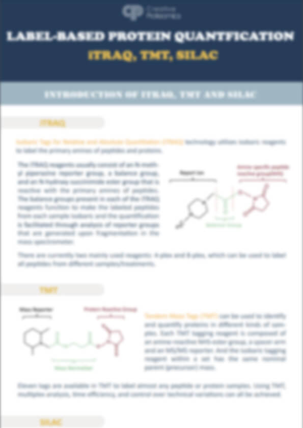 Comparison of Three Label based Quantification Techniques iTRAQ TMT and SILAC