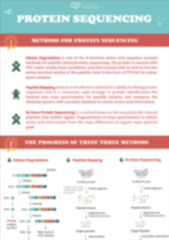 Three Protein Sequencing Technologies: Edman Degradation, Peptide Mapping and De Novo Protein Sequencing